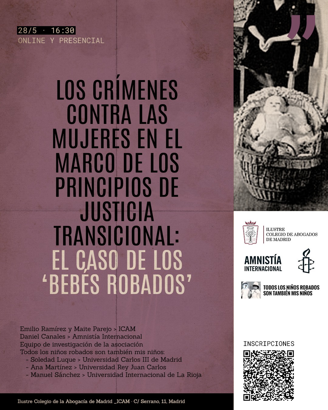 charla bebes robados
